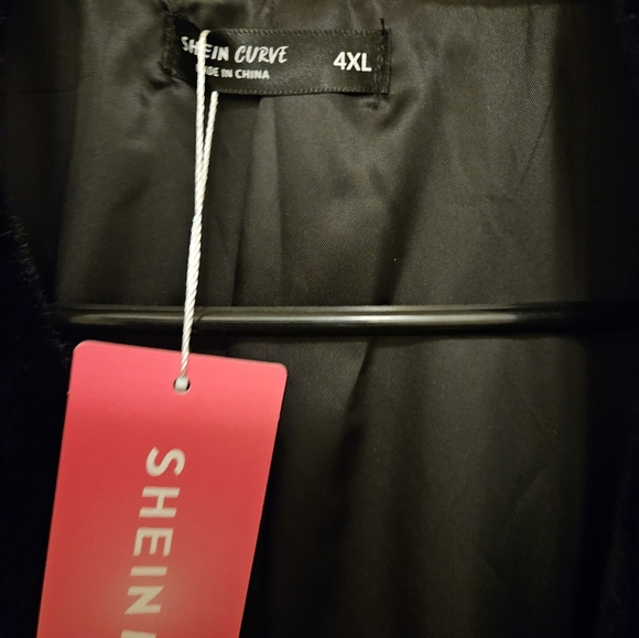 Faux Fur Lined Pleather Jacket - Picture 4 of 7